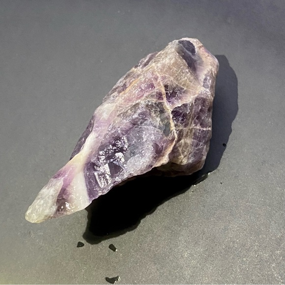 Chevron Amethyst Point Africa Raw Natural Rough Crystal Mineral Rock  57g - Picture 7 of 9